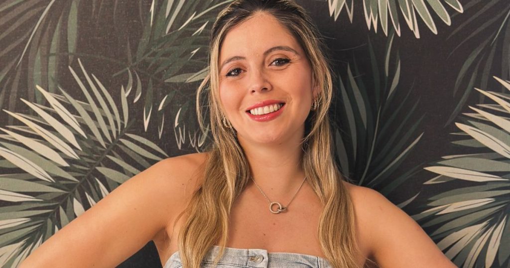 Verónica Bianchi celebró el nacimiento de Agustín y publicó su primera imagen: “Un sueño hecho realidad”