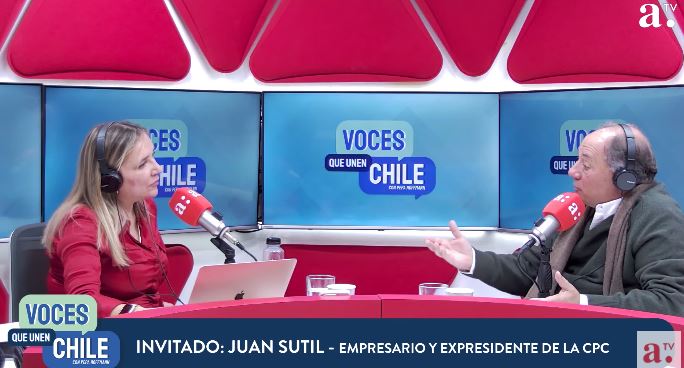 Juan Sutil en Voces que Unen Chile: 