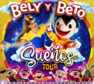 “Bely y Beto” llegan al Teatro Caupolicán con show infantil lleno de música, baile y diversión