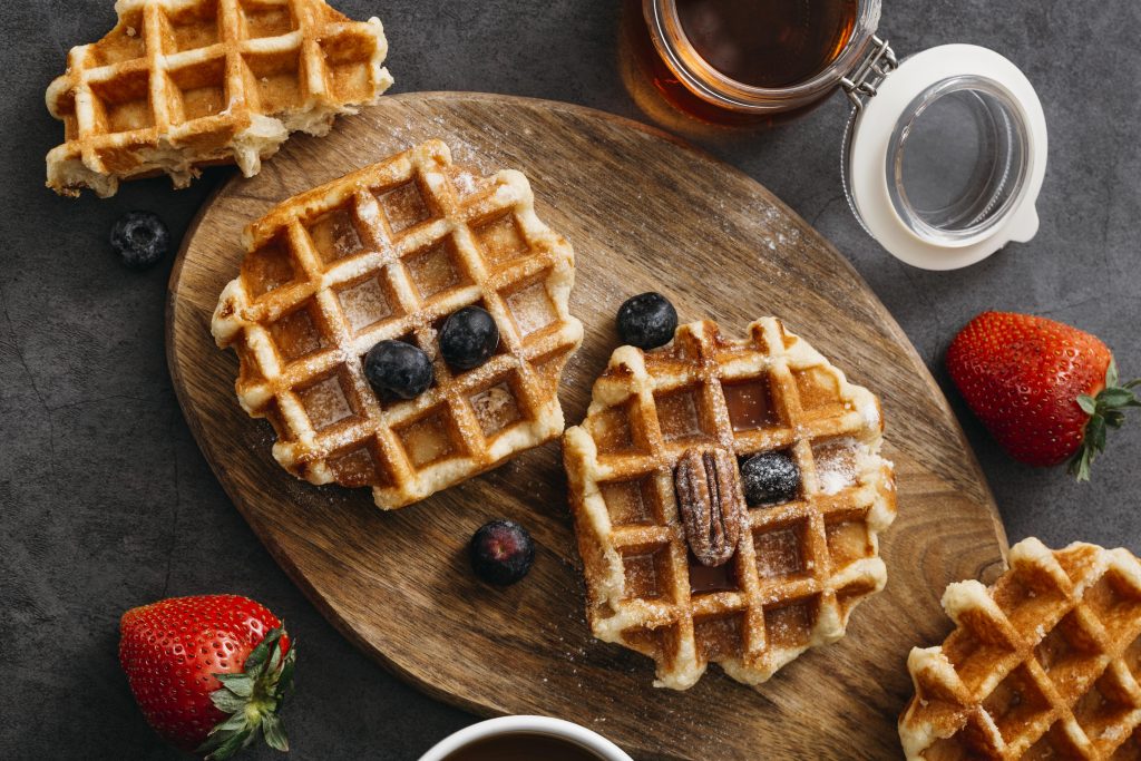 Vacaciones con sabor: receta fácil de waffles para compartir en familia