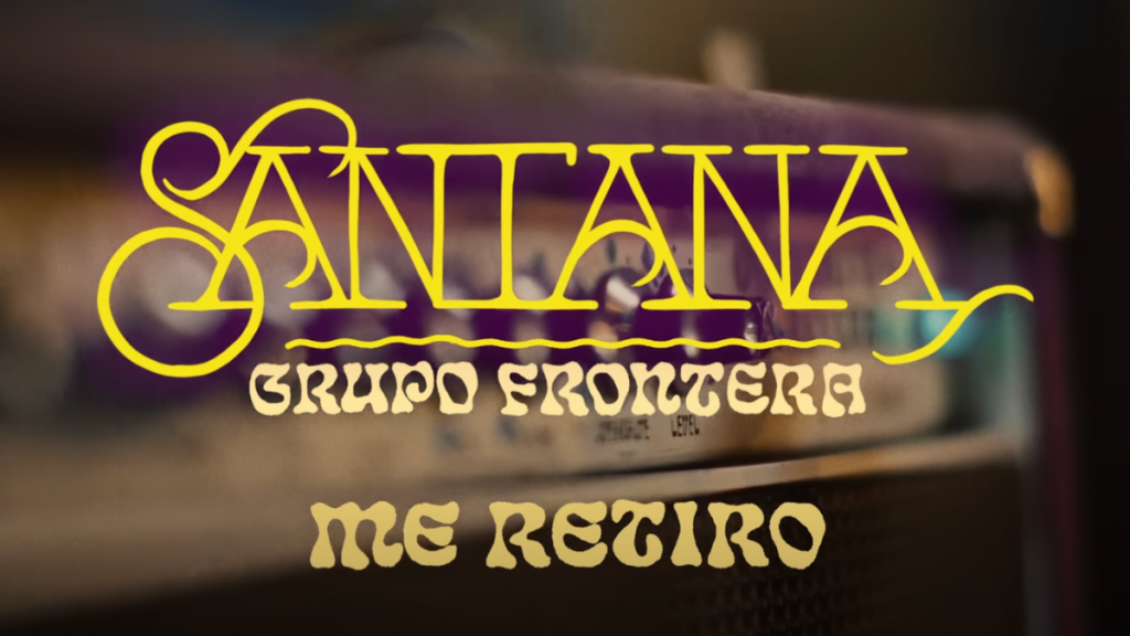 Carlos Santana y Grupo Frontera convierten el despecho en arte con “Me Retiro”