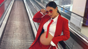 Eugenia Lemos revela su truco para seguir fashion embarazada: “La vida no te tiene que atropellar”