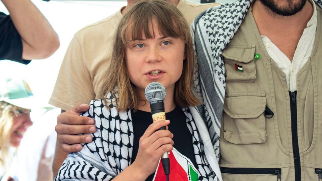 Greta Thunberg denuncia que fue interceptada por ejército israelí en misión a Franja de Gaza
