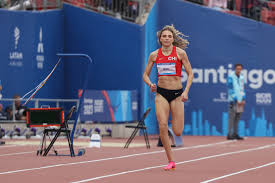 Martina Weil sigue imparable y baja su tiempo en los 400 metros planos