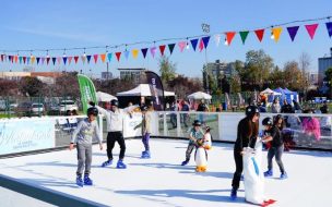 La Florida tendrá pista de hielo gratuita y parques itinerantes en el barrio estas vacaciones de invierno