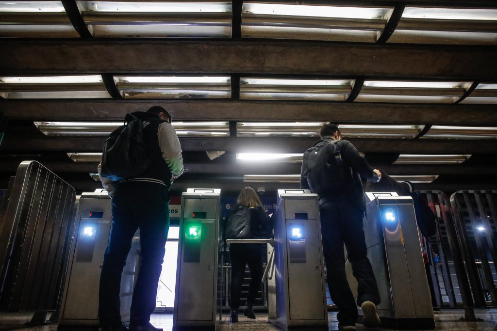 Personas transportadas por Metro de Santiago alcanzaron un total de 57,8 millones en mayo