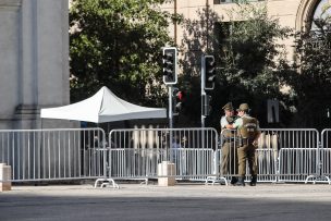 Conductor ebrio y con orden pendiente atropelló a carabinero frente a La Moneda