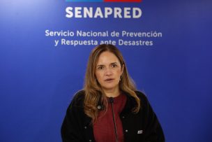 Directora nacional de Senapred: