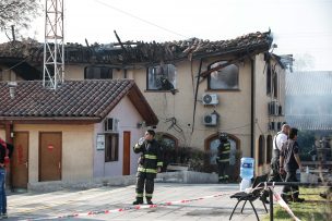 Incendio en Municipalidad de Peñalolén consumió el 25% del inmueble