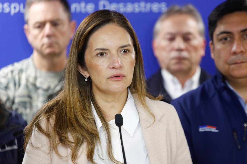 Directora nacional de Senapred: 