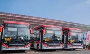 Antofagasta incorpora 12 nuevos buses eléctricos y lidera la electromovilidad fuera de Santiago
