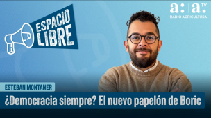 Esteban Montaner Espacio Libre: