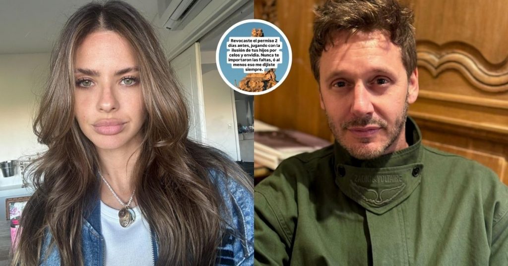 China Suárez criticó sin piedad a Benjamín Vicuña con duro mensaje en redes: “El papá del año”