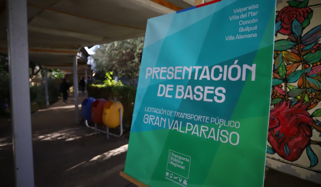 MTT lanza licitación para transformar el transporte público del Gran Valparaíso