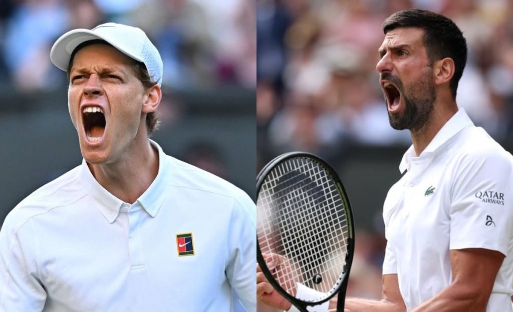 Sinner fulmina a Shelton y Djokovic rompe récord: así quedaron las semifinales de Wimbledon