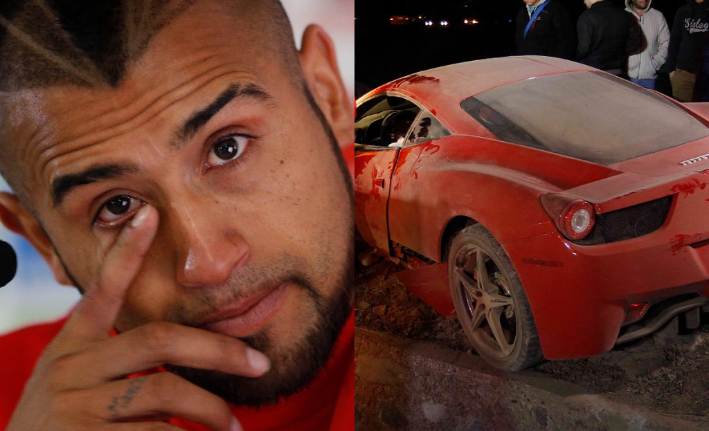 “Me pudo costar la carrera”: Arturo Vidal revive el accidente del Ferrari y confiesa su temor más grande