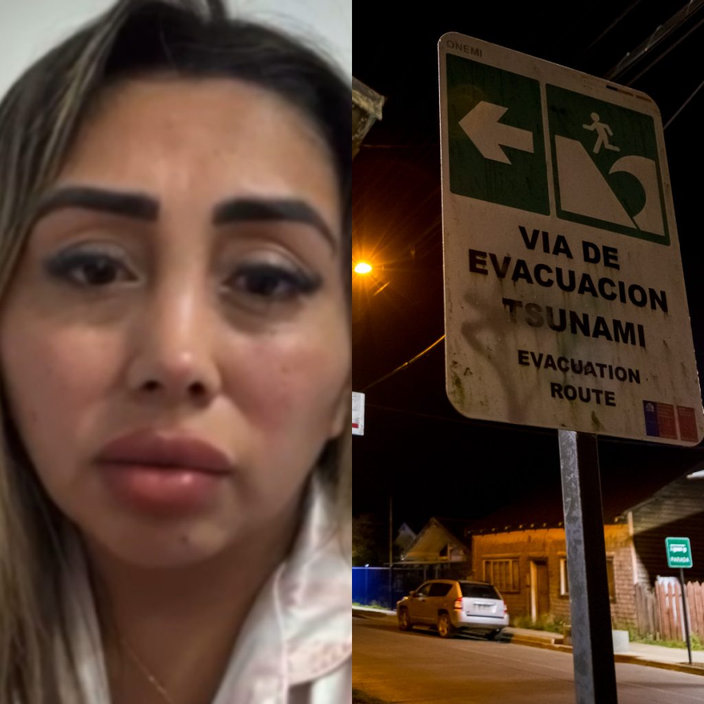 “¡Me están leseando!”: Naya Fácil impactada por el tsunami en Rapa Nui