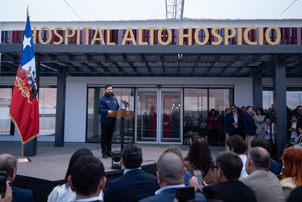 Presidente Gabriel Boric inaugura el Hospital de Alto Hospicio