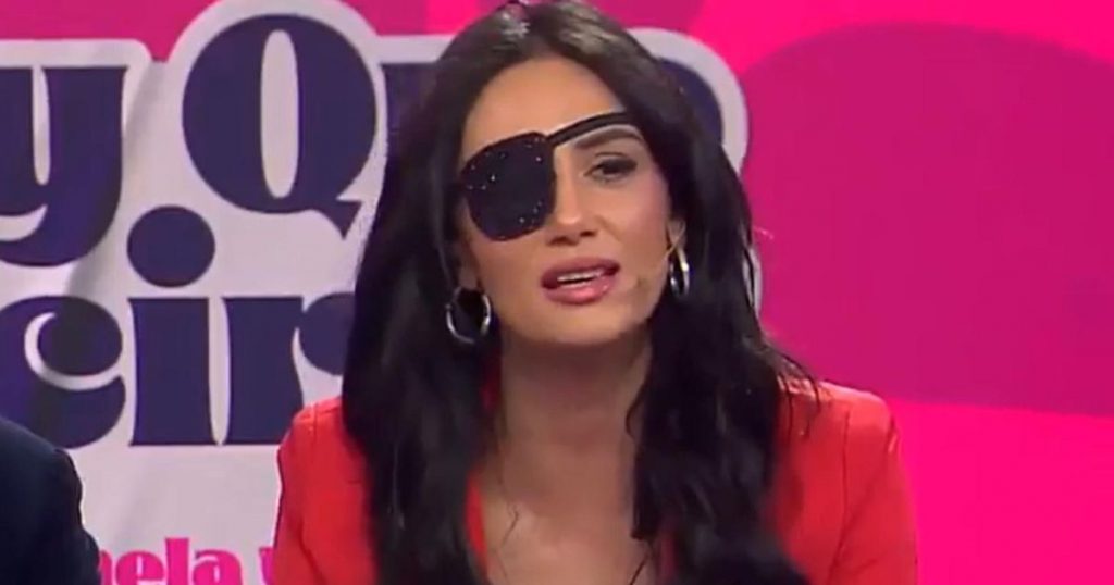 Pamela Díaz actualiza su estado de salud tras aparecer con parche en el ojo