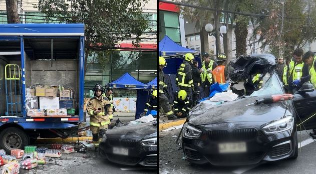 Violento choque de auto contra camión deja 3 fallecidos en Providencia