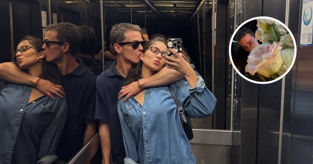 Con tiernas imágenes: Simón Pesutic y Vivianne Dietz celebraron especial hito en su relación