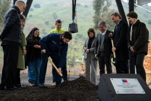 Presidente Boric encabeza ceremonia de primera piedra del Túnel Lo Ruiz
