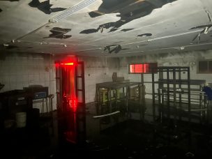 Incendio destruye fábrica de longanizas en San Carlos