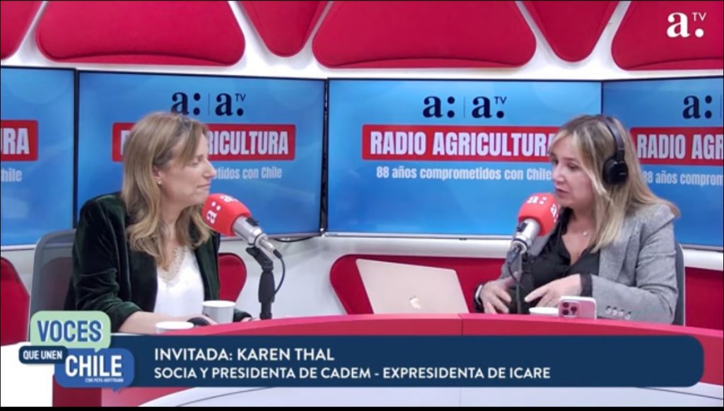 Karen Thal apuesta por el diálogo y la participación femenina para construir un mejor Chile