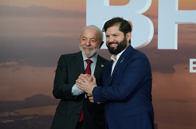 Presidente Gabriel Boric llega a la Cumbre de los BRICS 2025