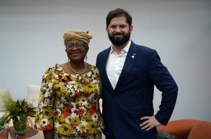 Presidente Boric sostuvo reunión bilateral con directora General de la Organización Mundial de Comercio