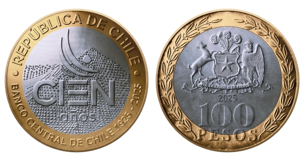 Nueva moneda de $100: Conmemorativa y lista para circular desde el 21 de julio