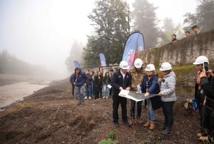 MOP realiza obras preventivas en la Quebrada de Ramón en La Reina, uno de los 12 puntos críticos en la RM