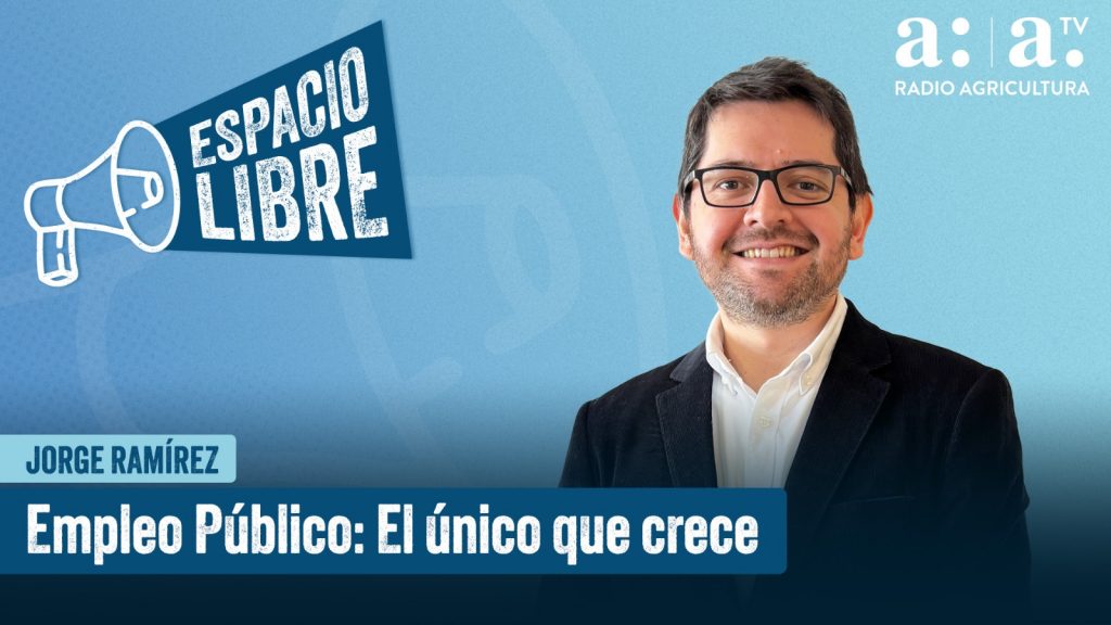 Jorge Ramírez en Espacio Libre: Estado que crece, no aporta y a ratos estorba