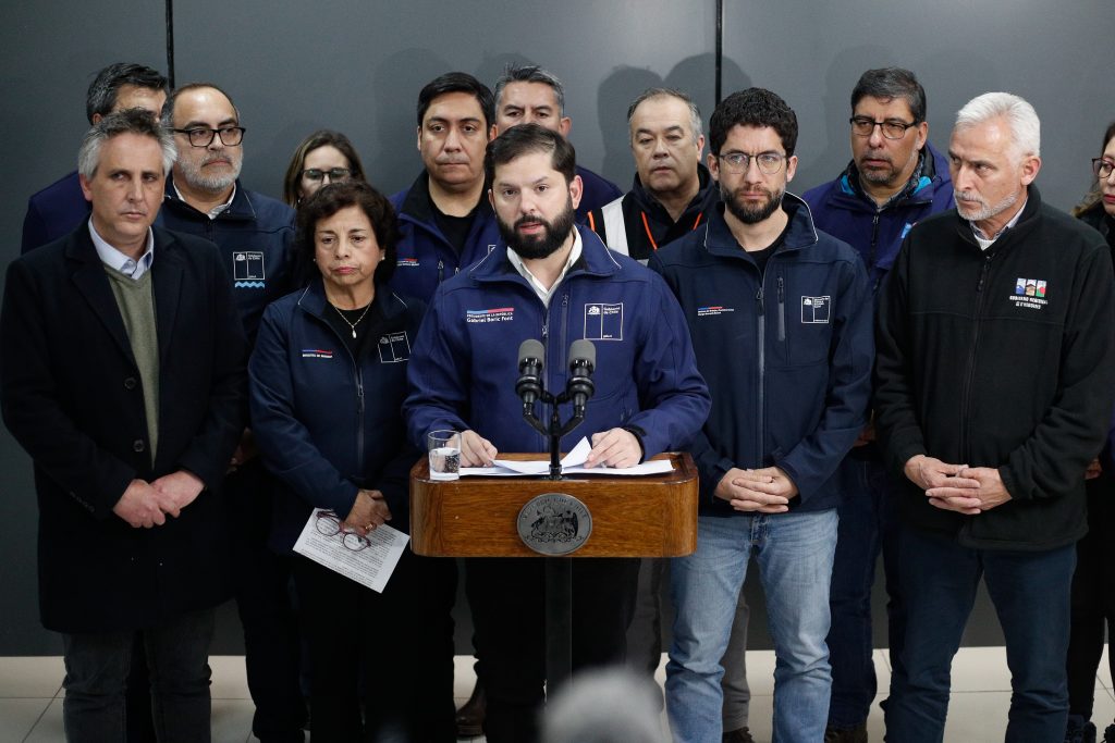Presidente Boric decreta tres días de Duelo Nacional por tragedia en El Teniente
