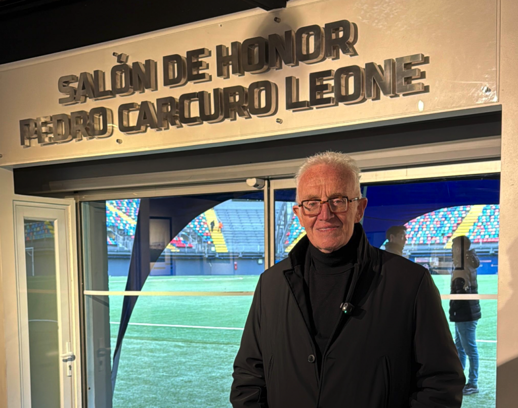 La Florida rinde homenaje a Pedro Carcuro nombrando caseta y salón del Estadio Bicentenario con su nombre