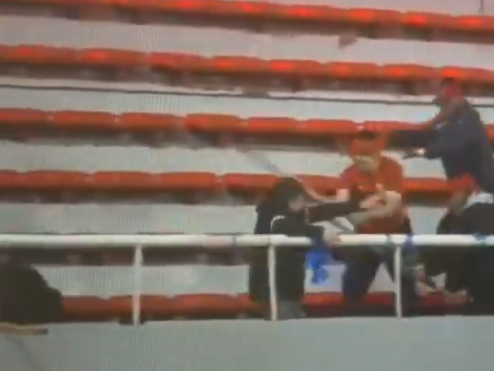 Imágenes sensibles: Videos muestran las brutales agresiones a hinchas de Universidad de Chile