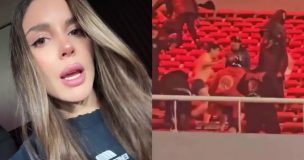 “¡¿Qué les pasa?!”: Cata Vallejos vivió violento partido de la U y lanzó dura crítica
