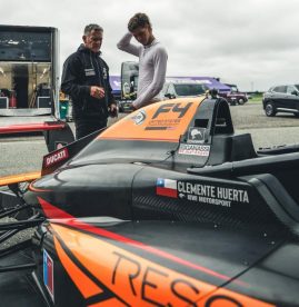 Clemente Huerta fue 4° en polémica Carrera 1 en Estados Unidos