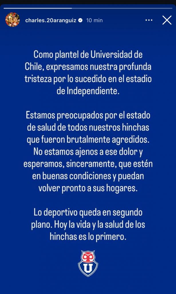 Instagram @charles.20aranguiz