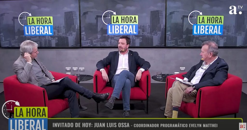 Juan Luis Ossa detalla plan de Evelyn Matthei para crear empleo y reactivar economía con “medidas de shock”