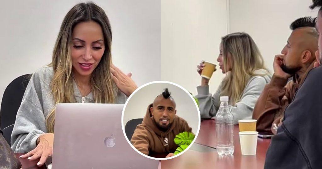 ¿Reencuentro? Marité Matus sorprende al trabajar con Arturo Vidal tras quiebre con Camilo Huerta