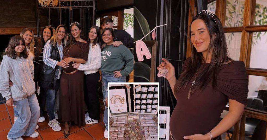 A semanas de dar a luz: Melina Noto mostró su emotivo baby shower en Buenos Aires