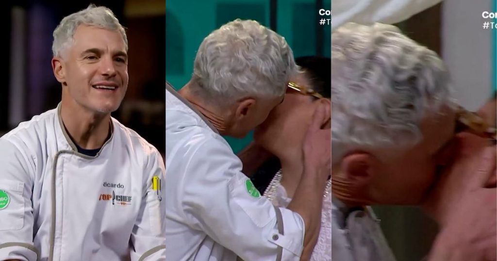 Completamente inesperado: Ricardo Fernández detiene boda ficticia y besa a chef en “Top Chef Vip”