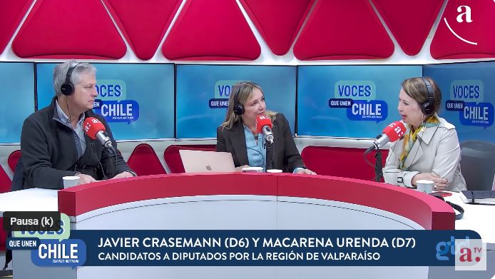 Voces que Unen Chile: candidatos a diputados Crasemann y Urenda advierten sobre inseguridad rural y crisis educativa