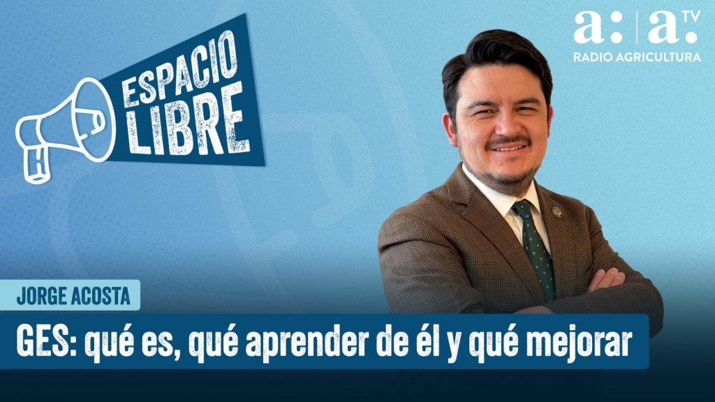 Jorge Acosta en Espacio Libre: Ges, qué es, que aprender de él y qué mejorar