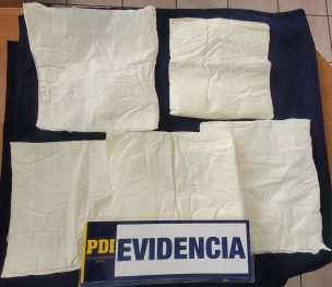 PDI Arica detuvo a imputado por tráfico de drogas: portaba más de 9 mil dosis de ketamina
