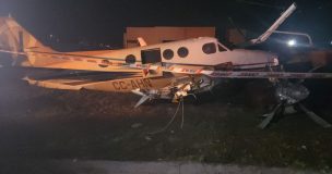 Avioneta se estrella en condominio de Olivar: Cuatro personas lesionadas