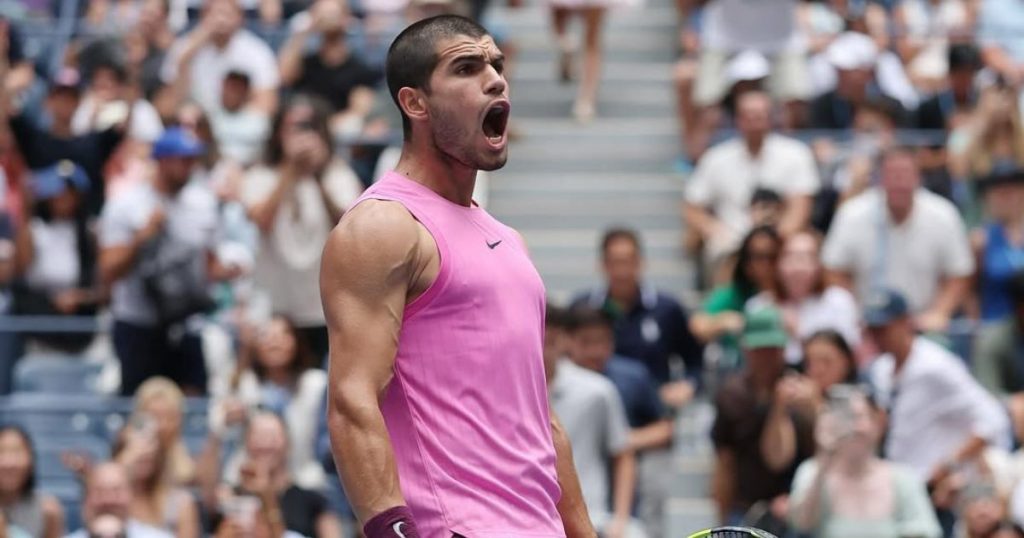 Carlos Alcaraz previo a la final del US Open: 