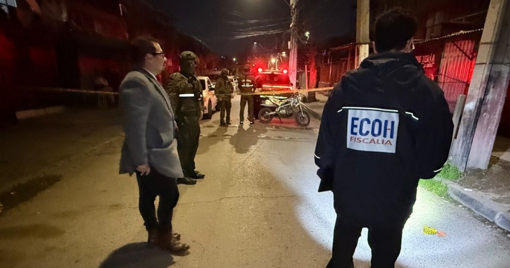 Violento enfrentamiento armado en San Bernardo: Un fallecido y cuatro heridos