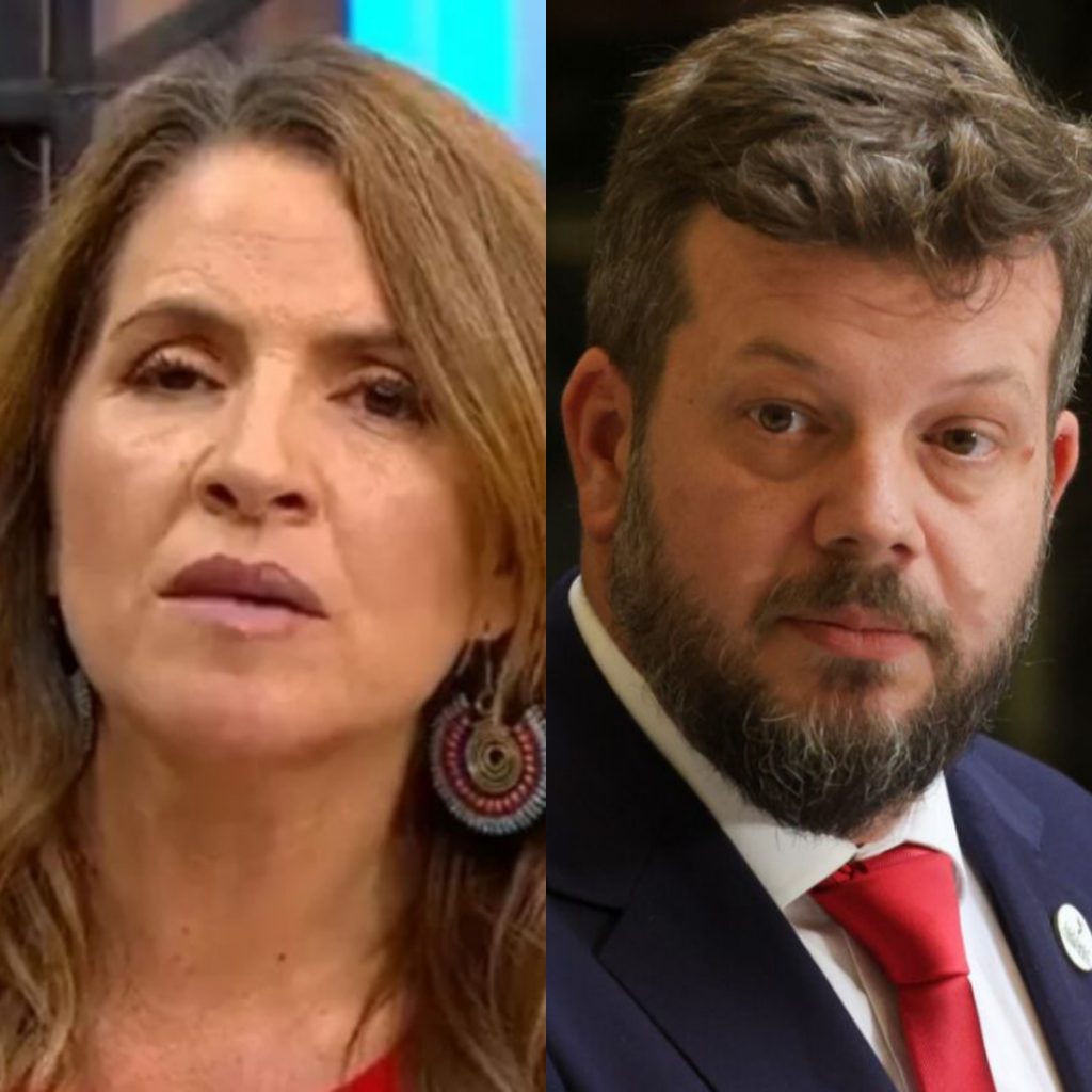 Monse Álvarez y Johannes Kaiser protagonizan acalorado cruce en vivo